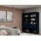 Manhattan Comfort Mulberry Open 2 Sectional Closet, Tatiana Midnight Blue 112GMC4 - alternate 10